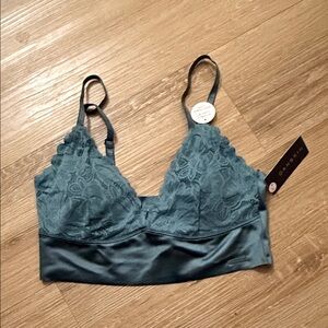Danskin Teal Lace Bralette